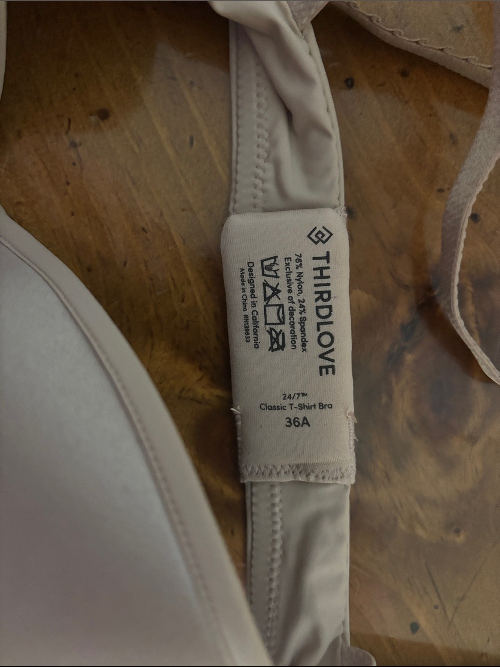 ThirdLove classic T-Shirt Bra - Light Beige/Nude - Picture 2 of 6